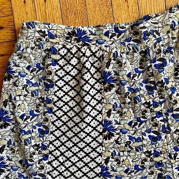 Valija Floral Print Elastic Waist Shorts - Picture 3 of 8